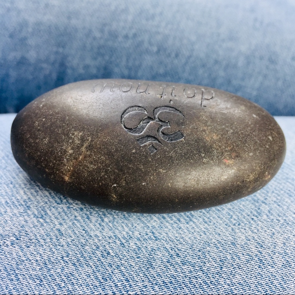 2/$30 “do it now” ROCK / STONE Paperweight | NEW - Picture 6 of 8